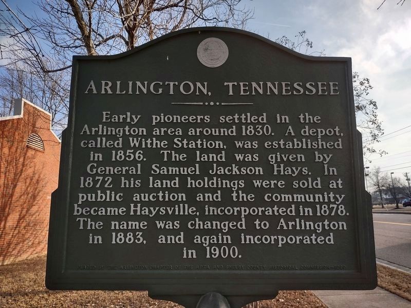 Arlington, Tennessee Marker